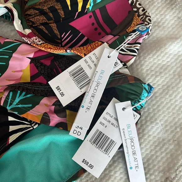 Bleu Rod Beattie Run Wild Contour Bikini Top and Bikini Bottom - Picture 14 of 16